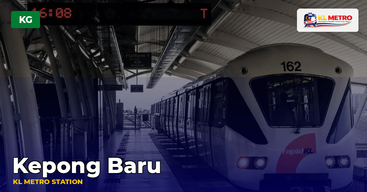 Kepong Baru station — KL Metro