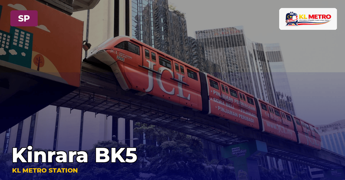 Kinrara BK5 station — KL Metro
