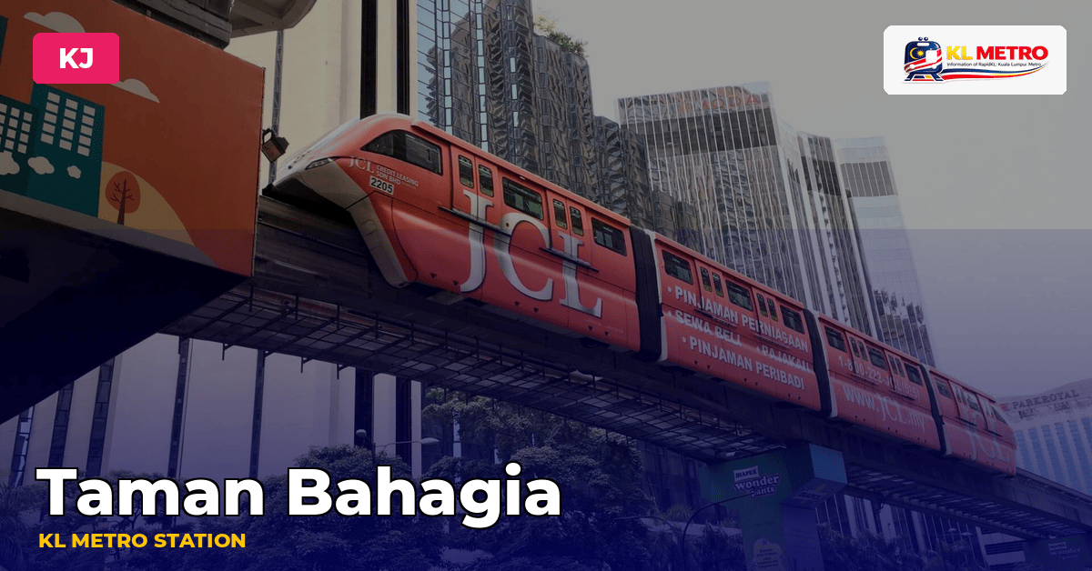 Taman Bahagia station — KL Metro