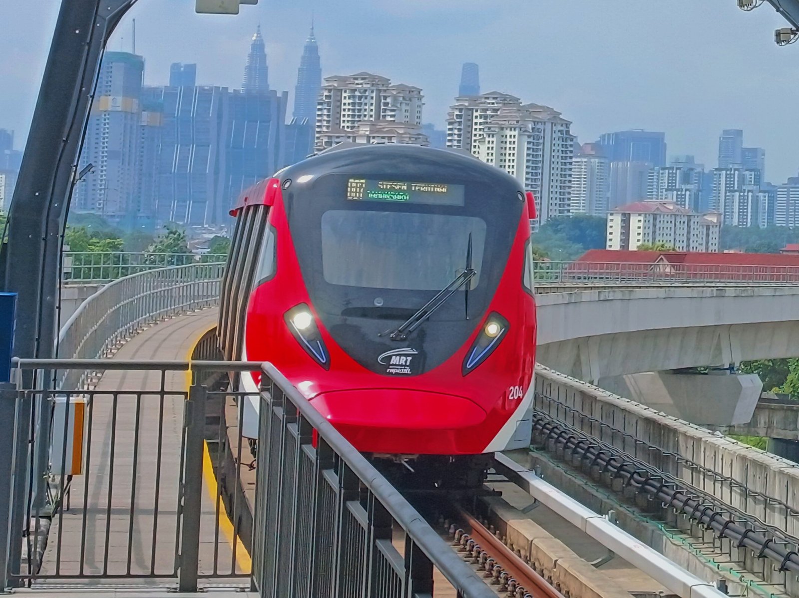 MRT Putrajaya Line · Kwasa Damansara ↔ Putrajaya Sentral